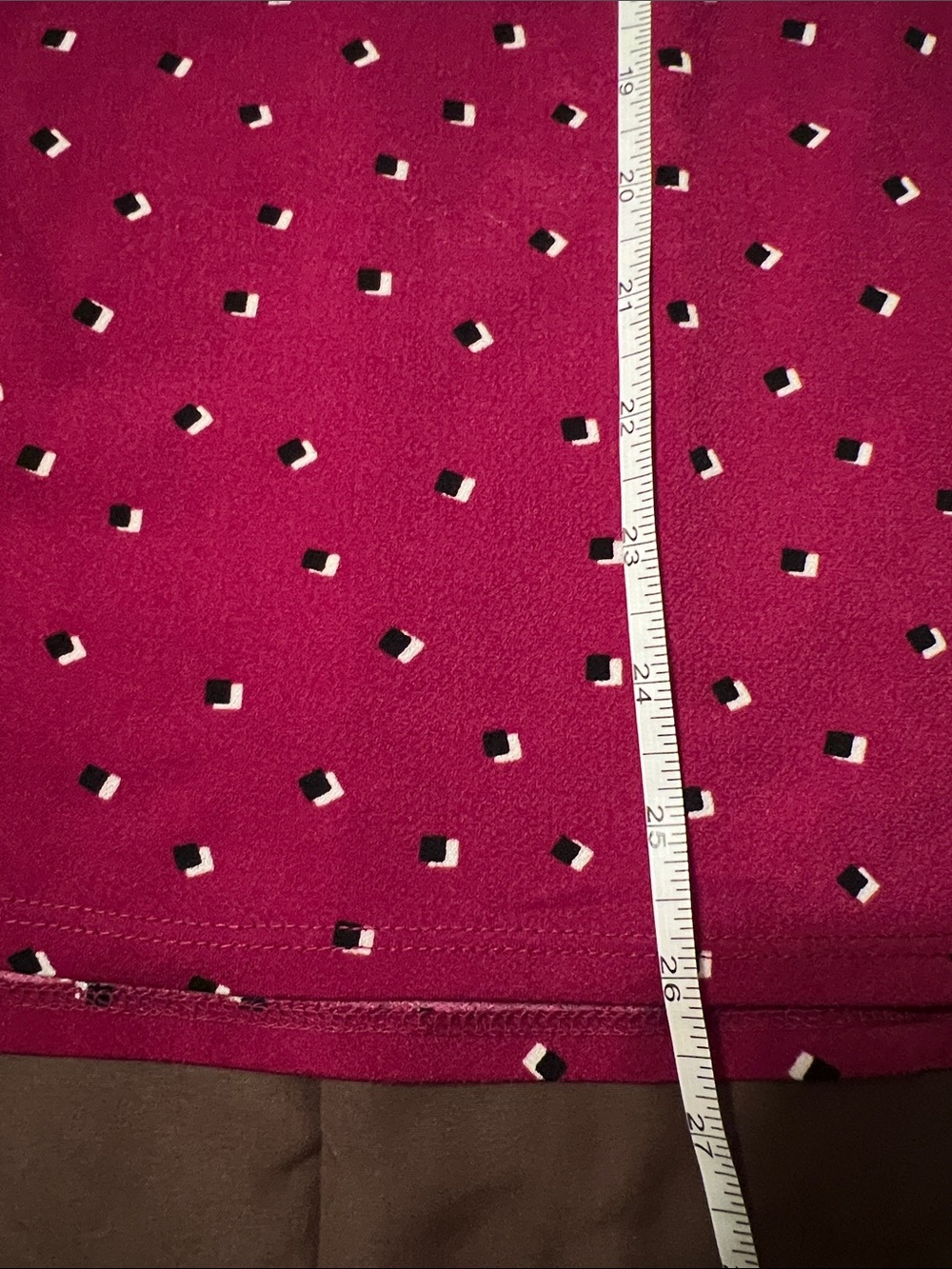 Elle Magenta Dot-Print Sleeveless Camisole - Picture 7 of 7